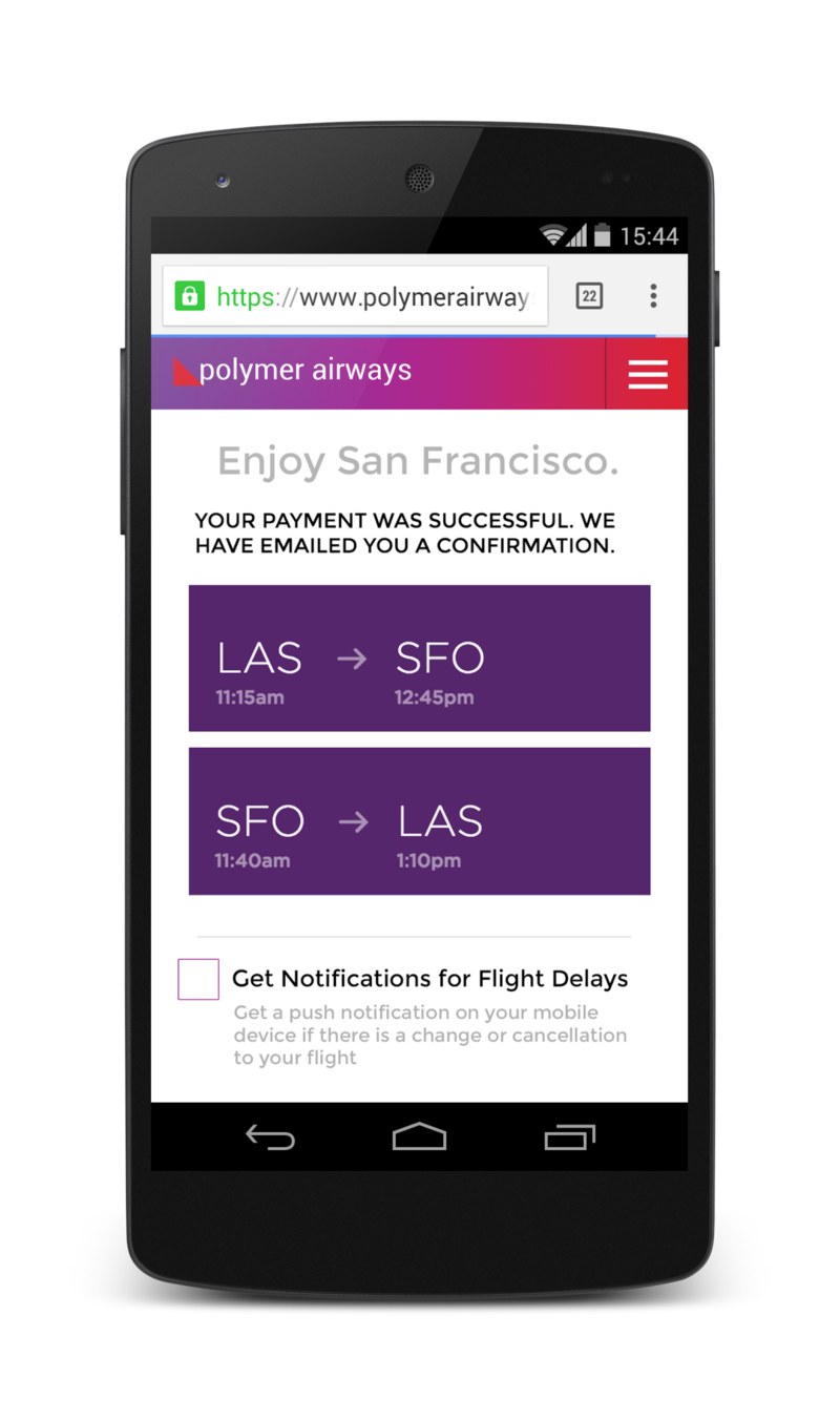 Owen Campbell-Moore's example of good UX for push.