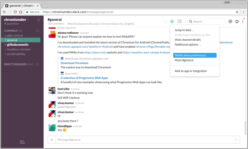 The notification preferences on slack.com easily found under settings drop down.